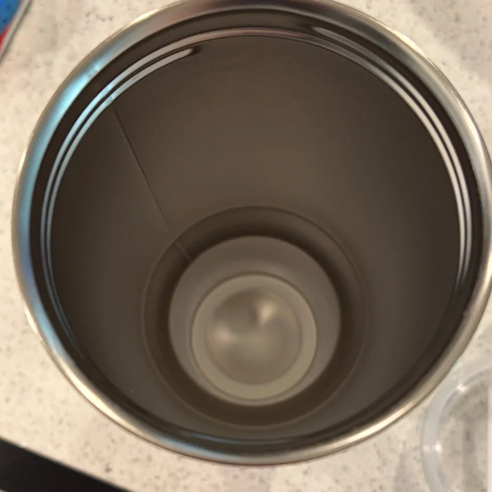 Stanley White Mug with Multicolor Speckles and Purple Base - Picture 4 of 5